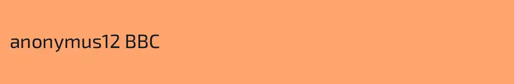 anonymus12 BBC
